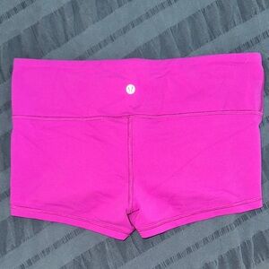 lululemon athletica Women's Fuchsia Athletic Shorts